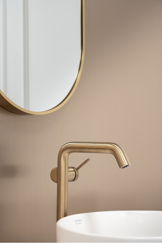 Стенен панел Champagne gold wiredrawing | Серия Metal