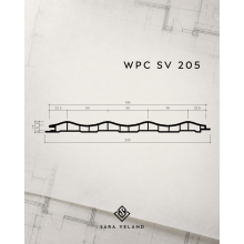 WPC стенен панел SV 205 Beatrice | Sara Veland