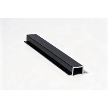 Растерен алуминиев профил за стенни панели - Matte black
