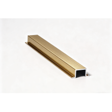 Растерен алуминиев профил за стенни панели - Weifa brushed gold
